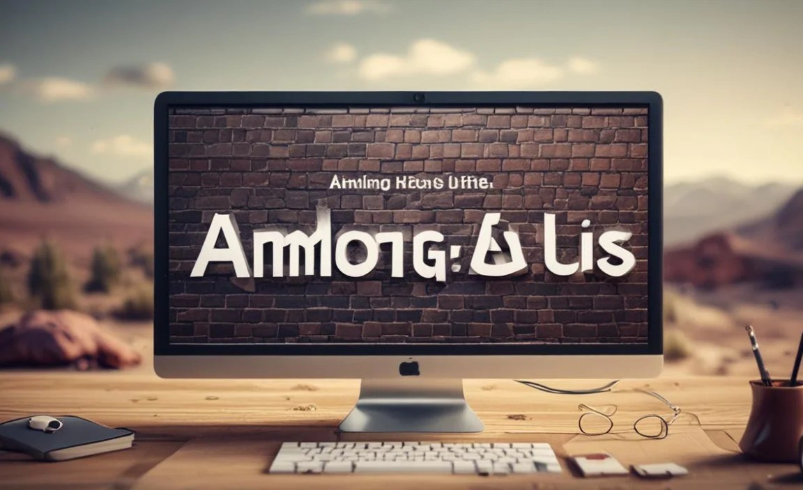 Where Among Us Font Is In Use