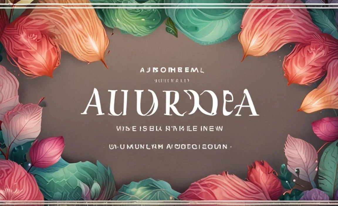 Where Aurora Font Is In Use