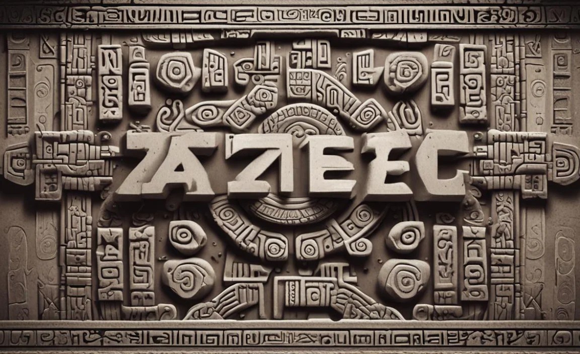Where &ldquo;Aztec&rdquo; Font Is In Use