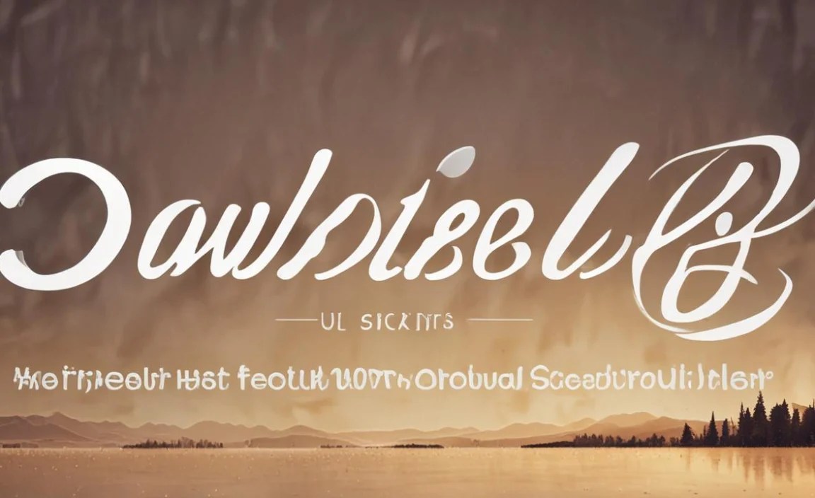 Where Brush Script Font Is In Use