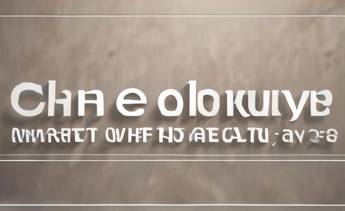 Where ChellaType Font Is In Use