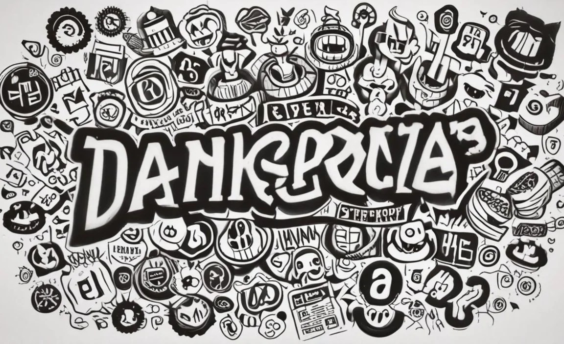 Where Danganronpa Font Is In Use