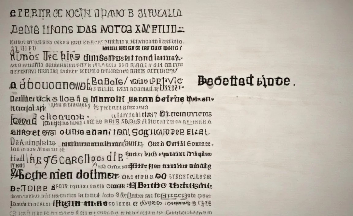 Where Death Note Font Is In Use