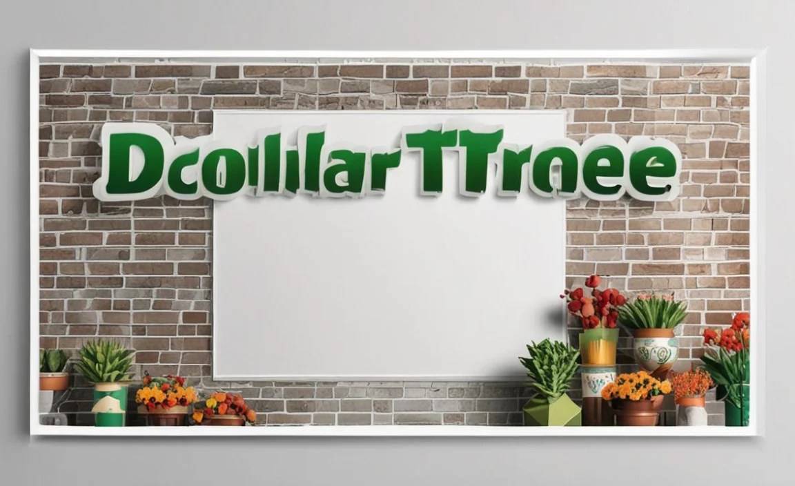Where Dollar Tree Logo Font Is In Use