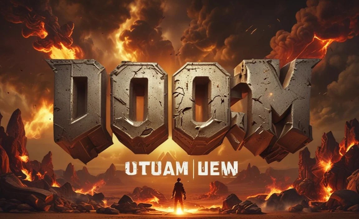 Where Doom Font Is In Use