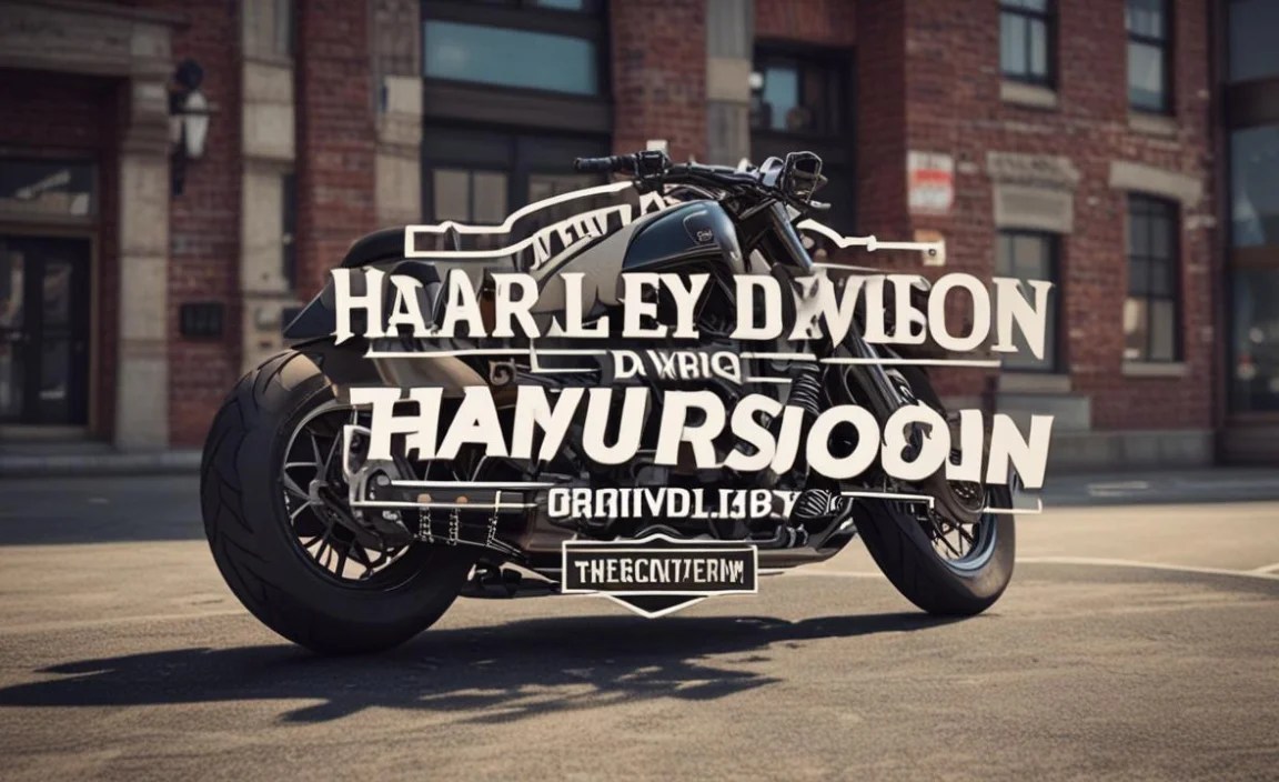 Where Harley Davidson Font Is In Use