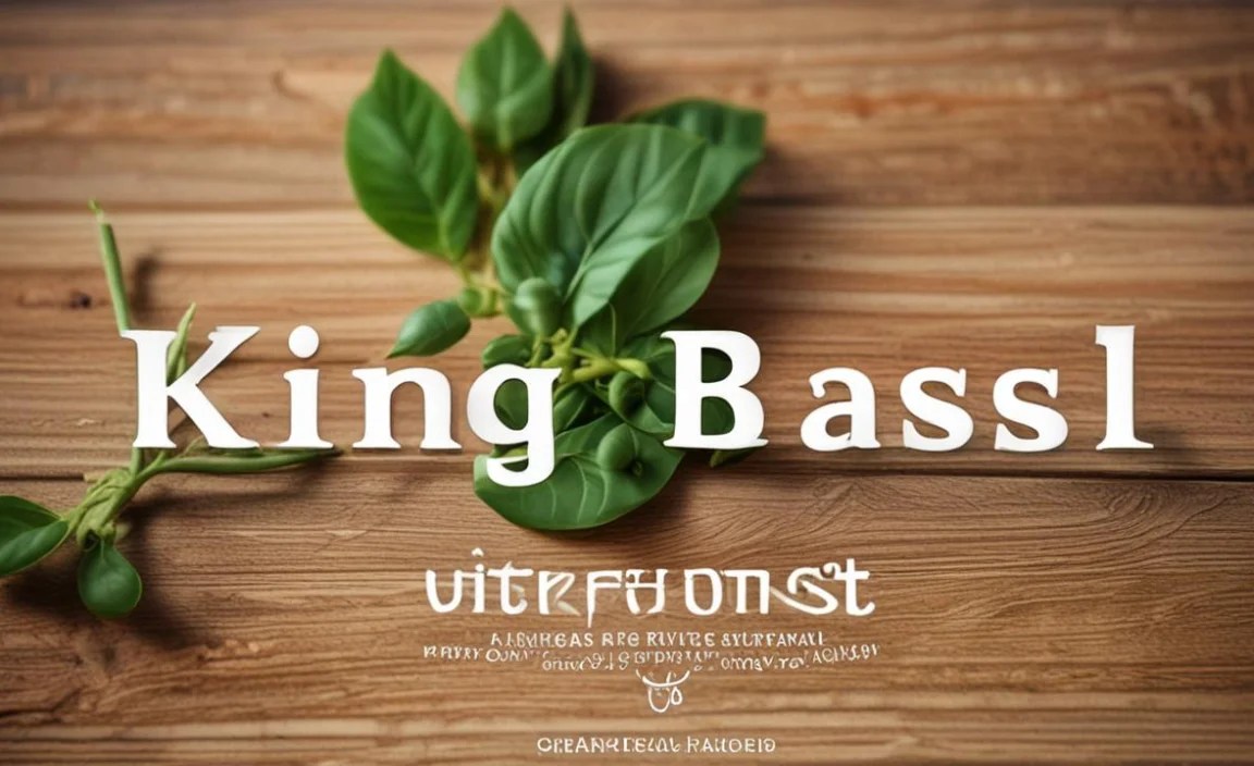 Where King Basil Font Is In Use