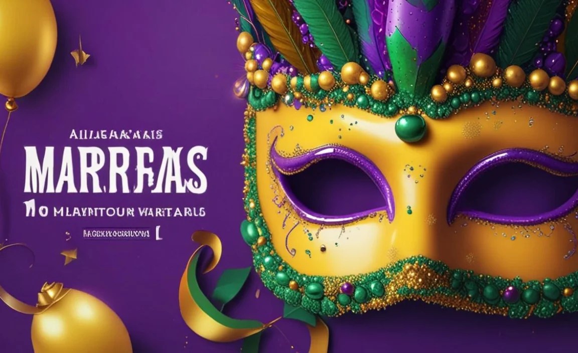 Where Mardi Gras Font Is in Use