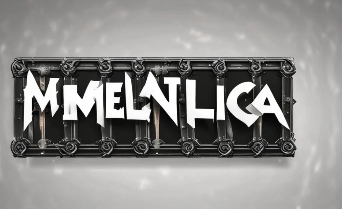 Where Metallica Font Is In Use