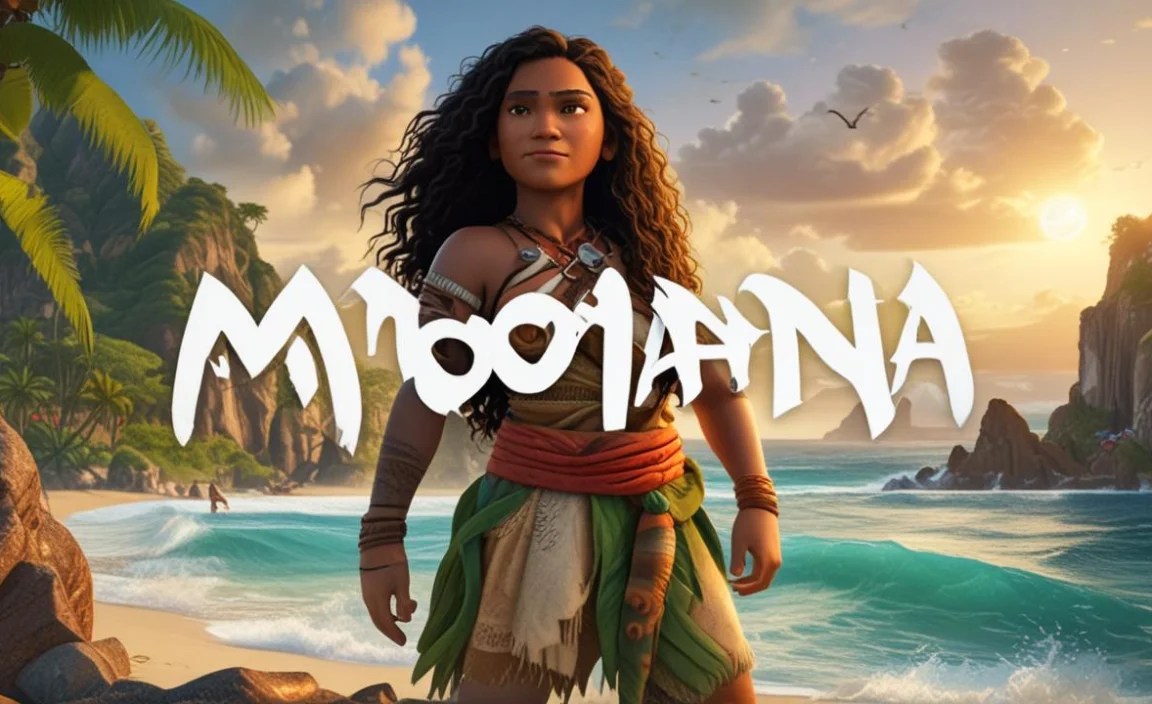 Where Moana Font Is In Use