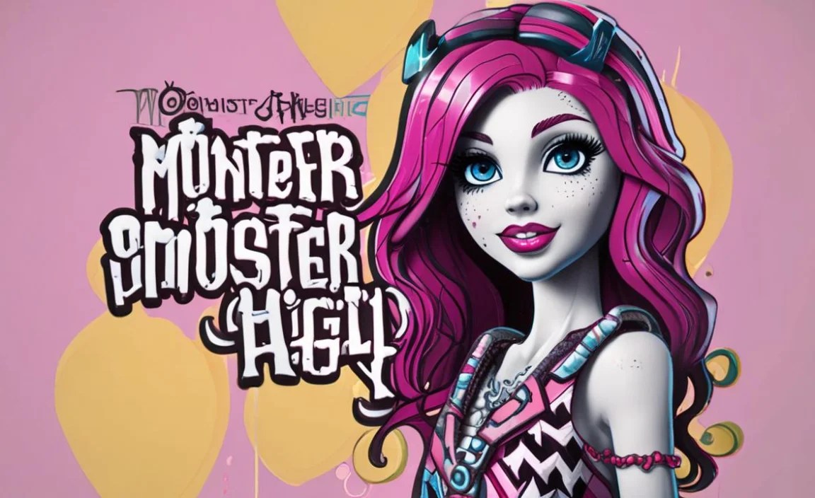 Where Monster High Font Is In Use