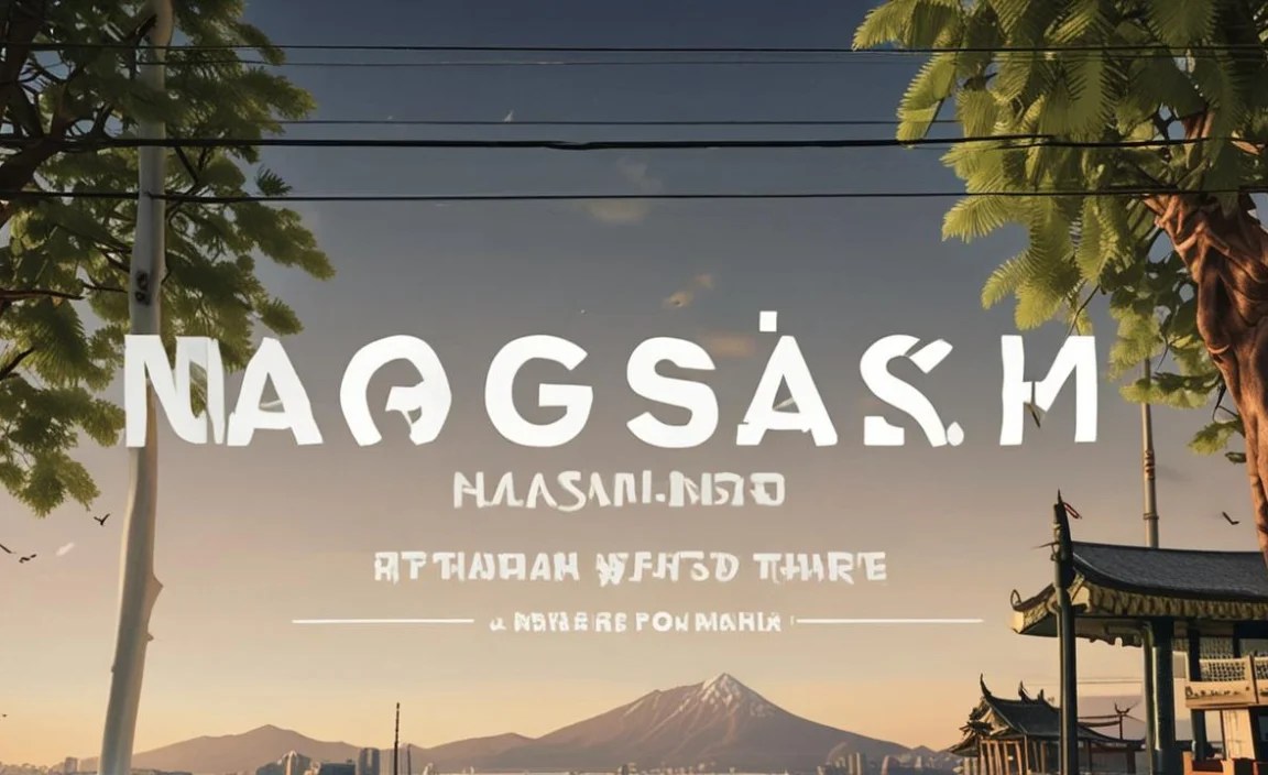 Where Nagasaki Font Is In Use