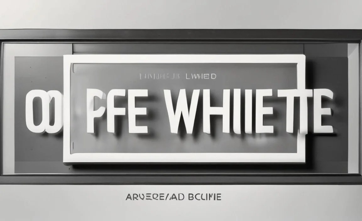 Where Off White Font Is In Use