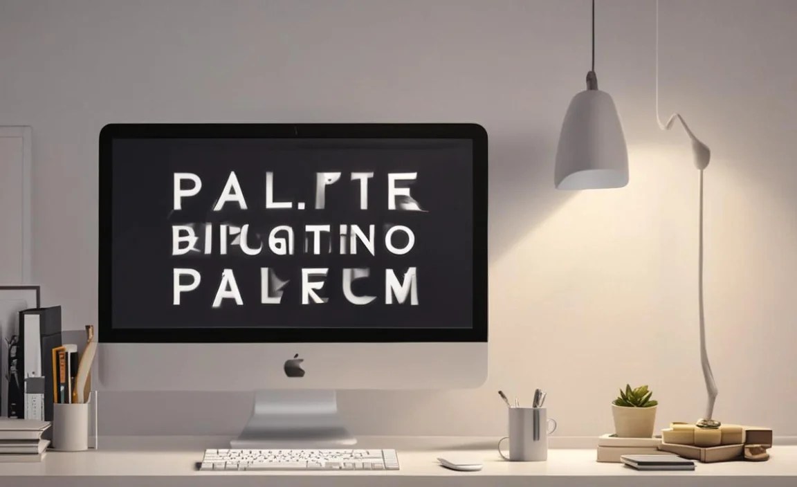 Where Palatino Font Is In Use