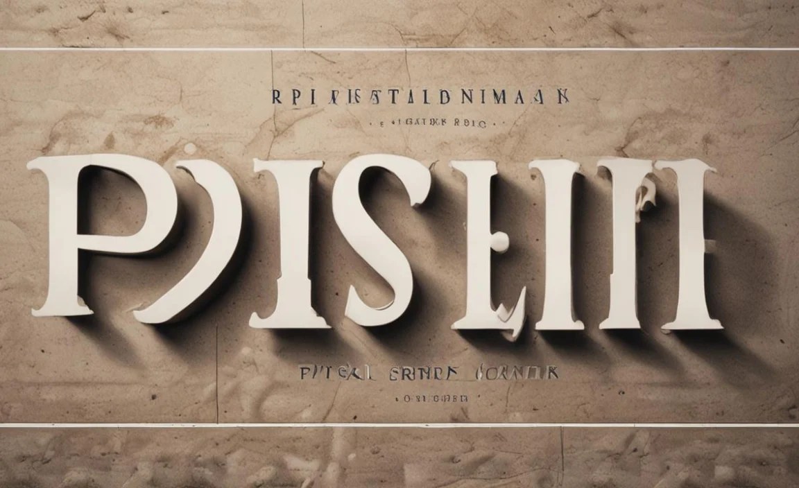Where Pistilli Roman Font Is In Use