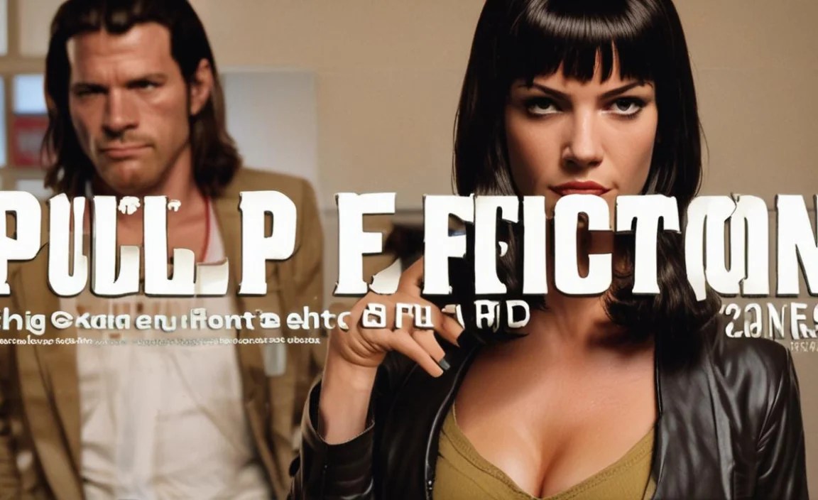 Where Pulp Fiction Font Is In Use