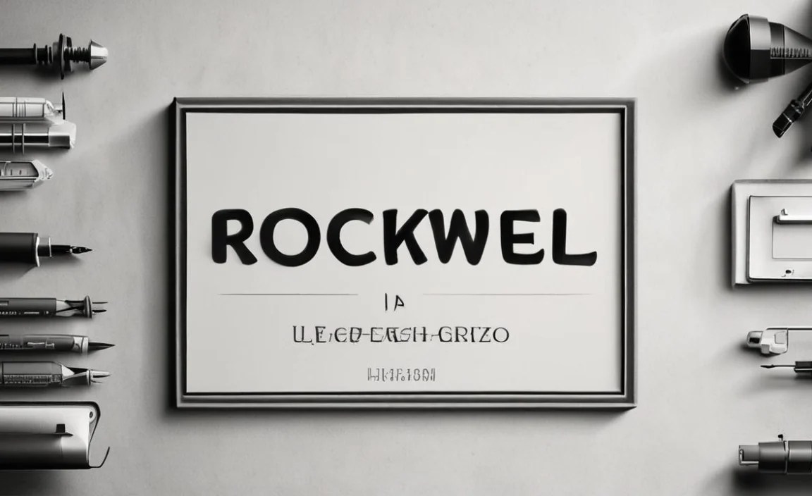 Where Rockwell Font Is Used
