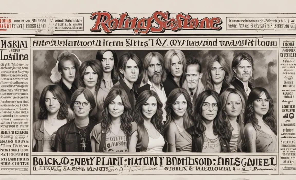 Where Rolling Stone Font Is In Use