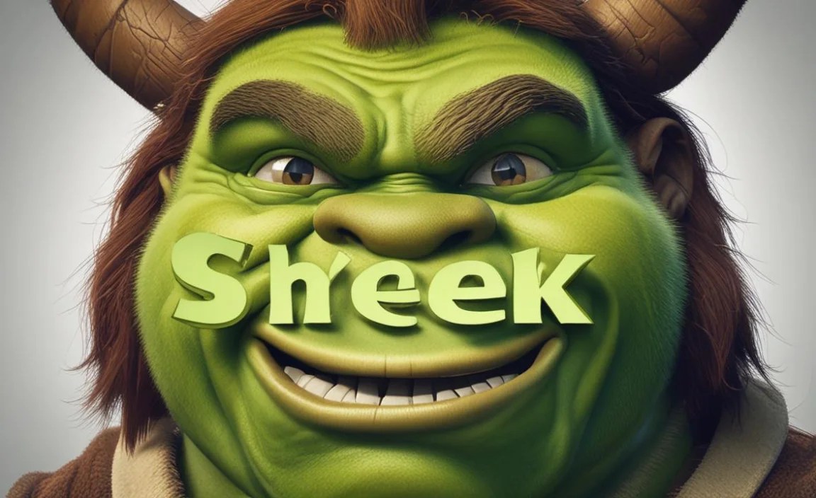 Where Shrek Font Is In Use
