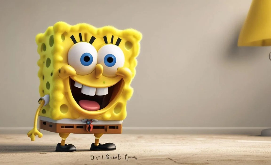 Where SpongeBob SquarePants Font Is In Use