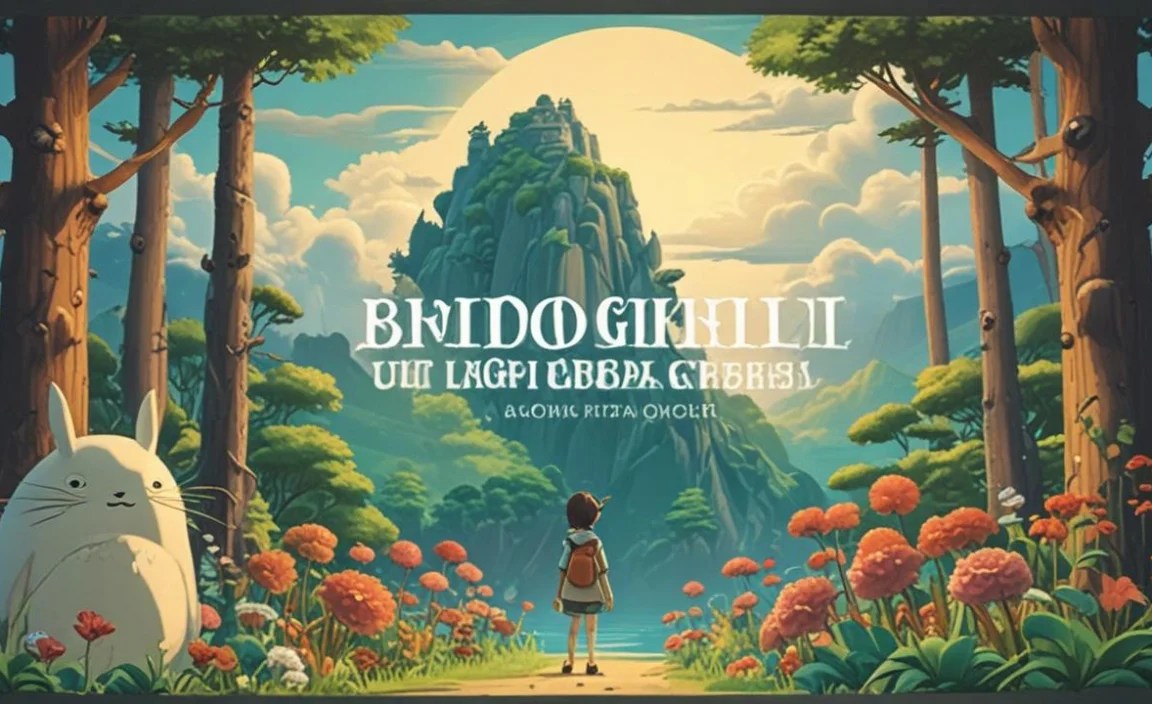 Where Studio Ghibli Font Is In Use