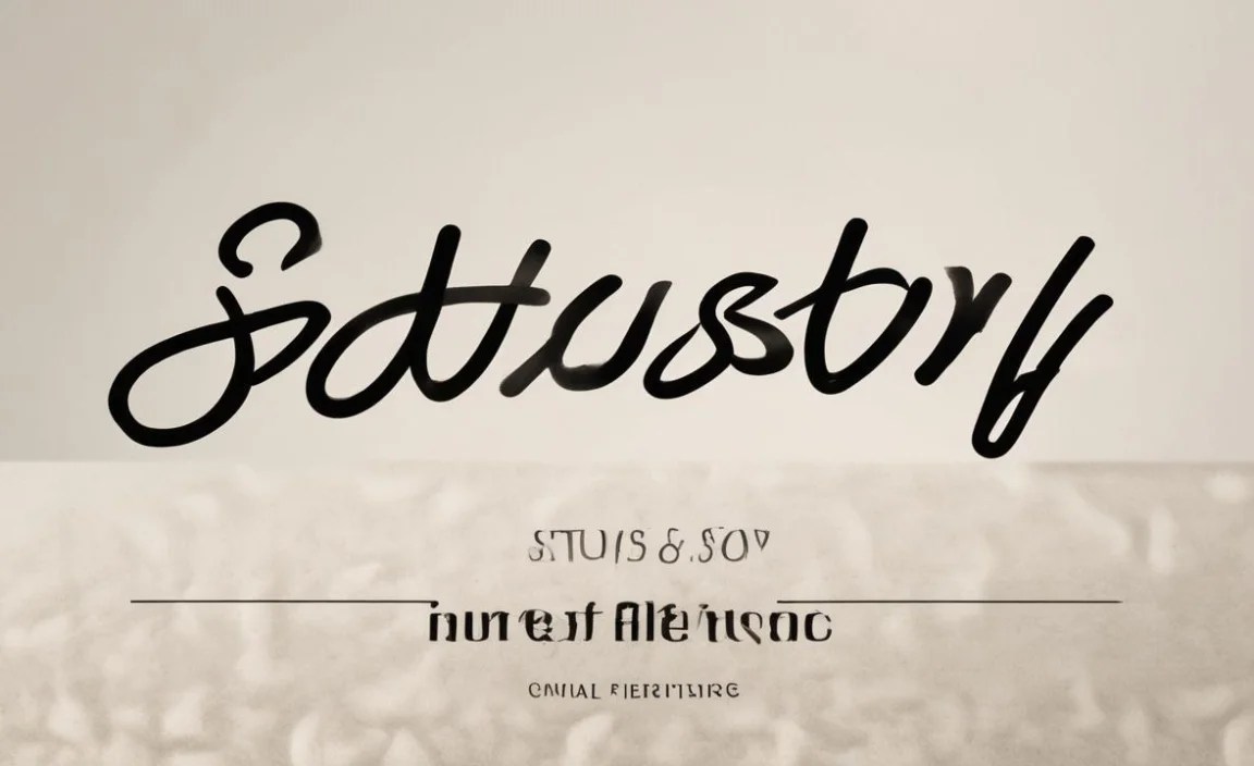 Where Stussy Script Is In Use