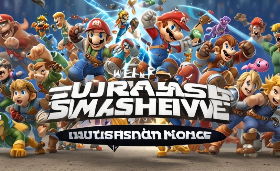 Where Super Smash Font Is In Use