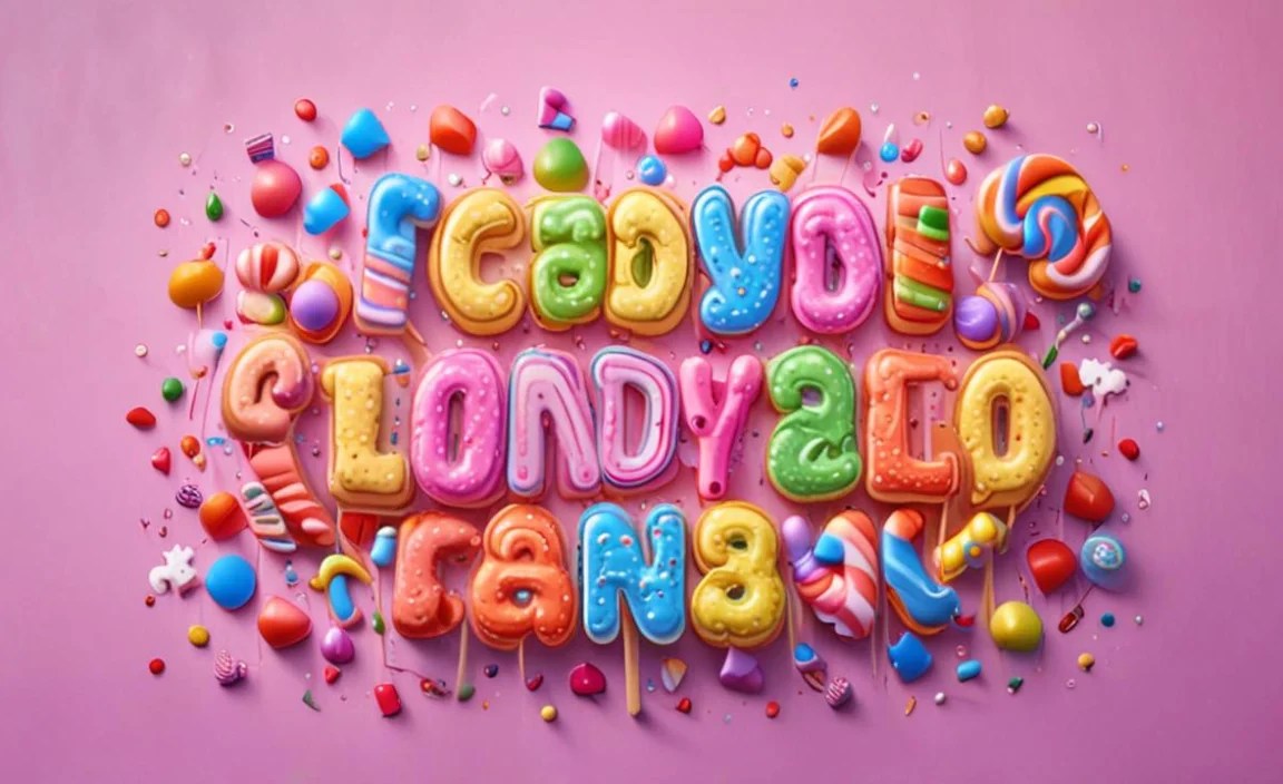 Where to Get the Candyland Font