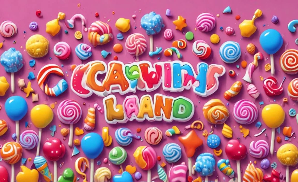 Where to Use Candy Land Font