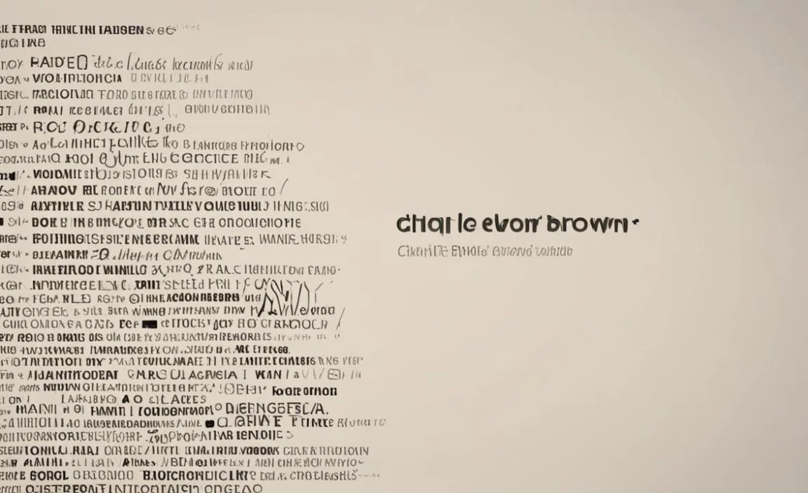 Where to Use Charlie Brown Font