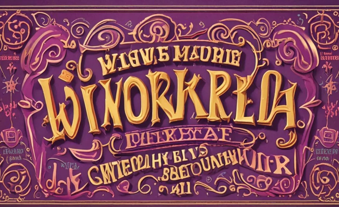 Where Willy Wonka Font Is In Use