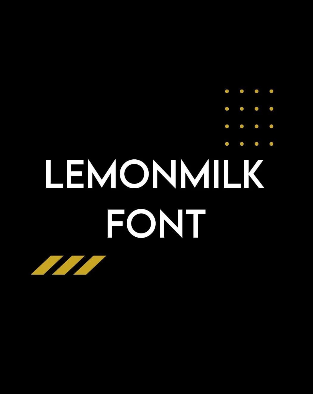 LemonMilk Font Free Download