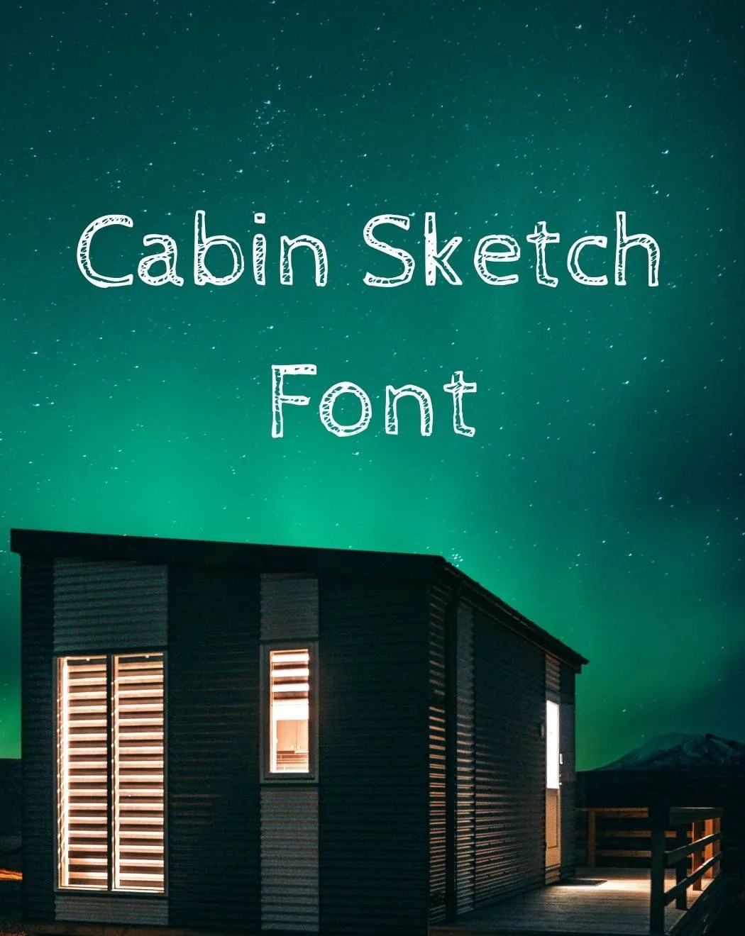Cabin Sketch Font Free Download