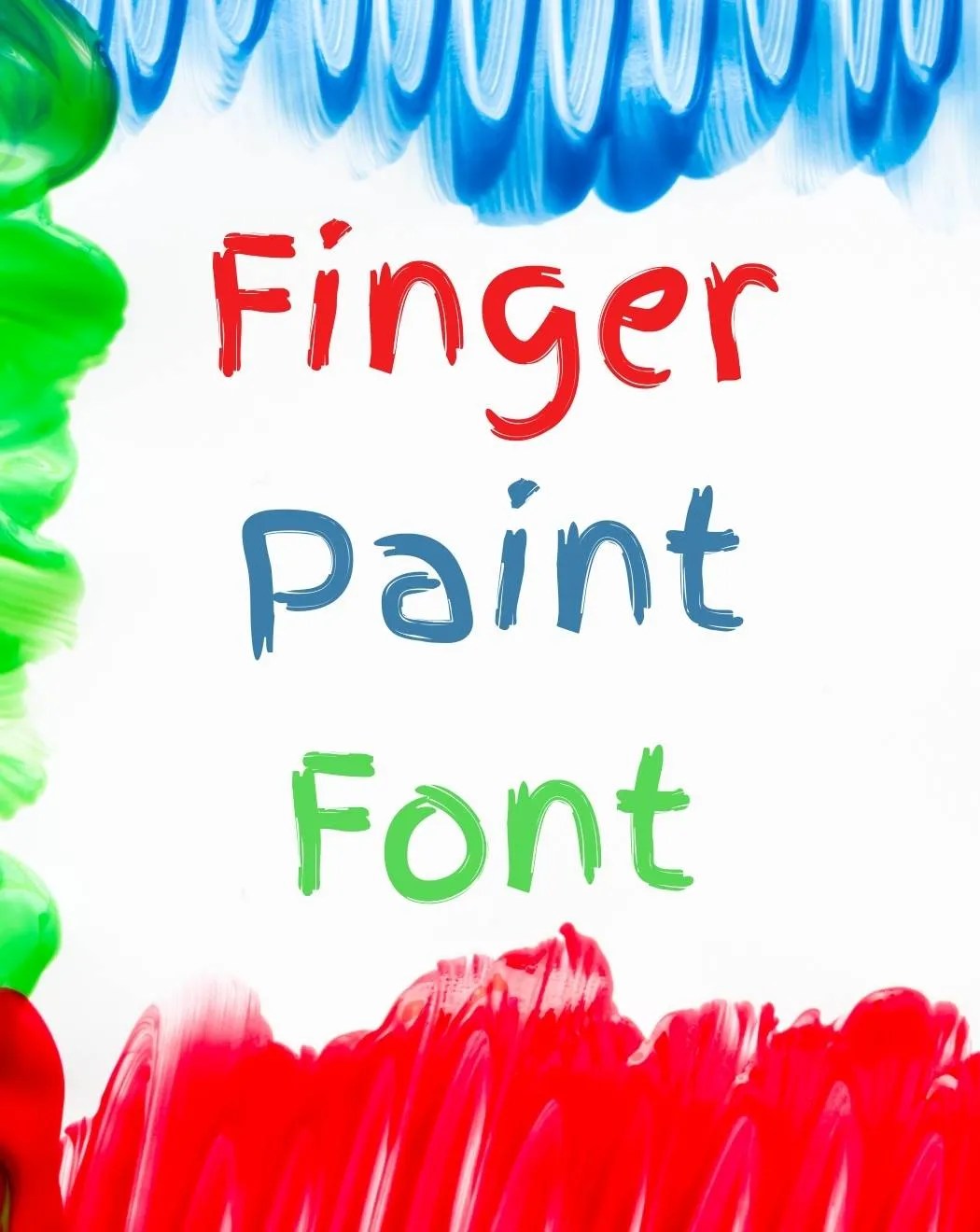 Finger Paint Font Free Download