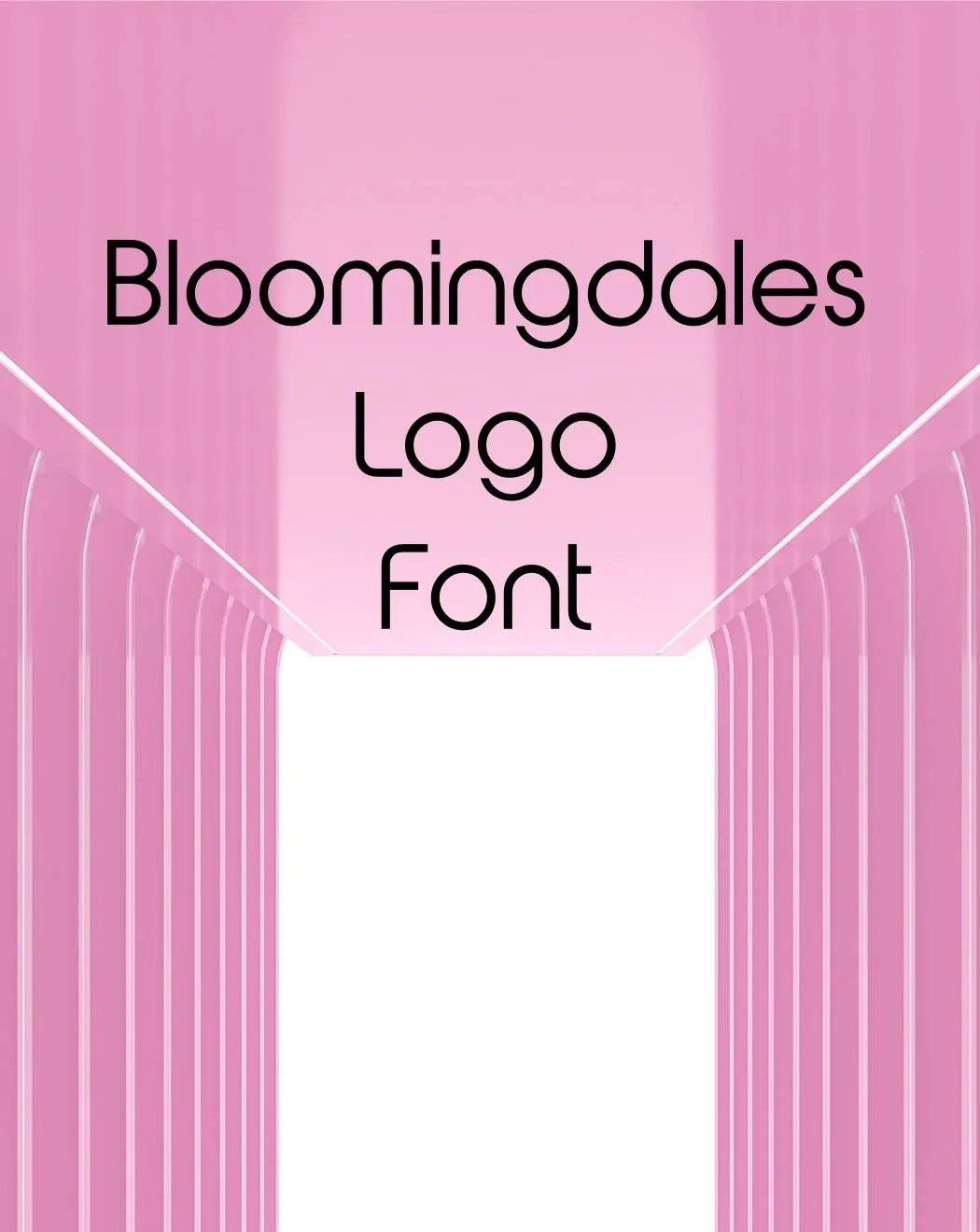 Bloomingdales Logo Font Free Download