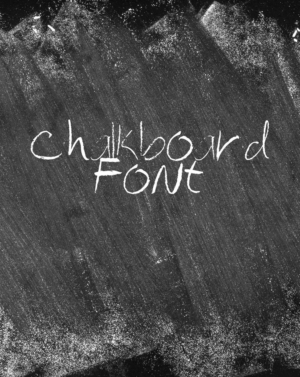 Chalkboard Font Free Download