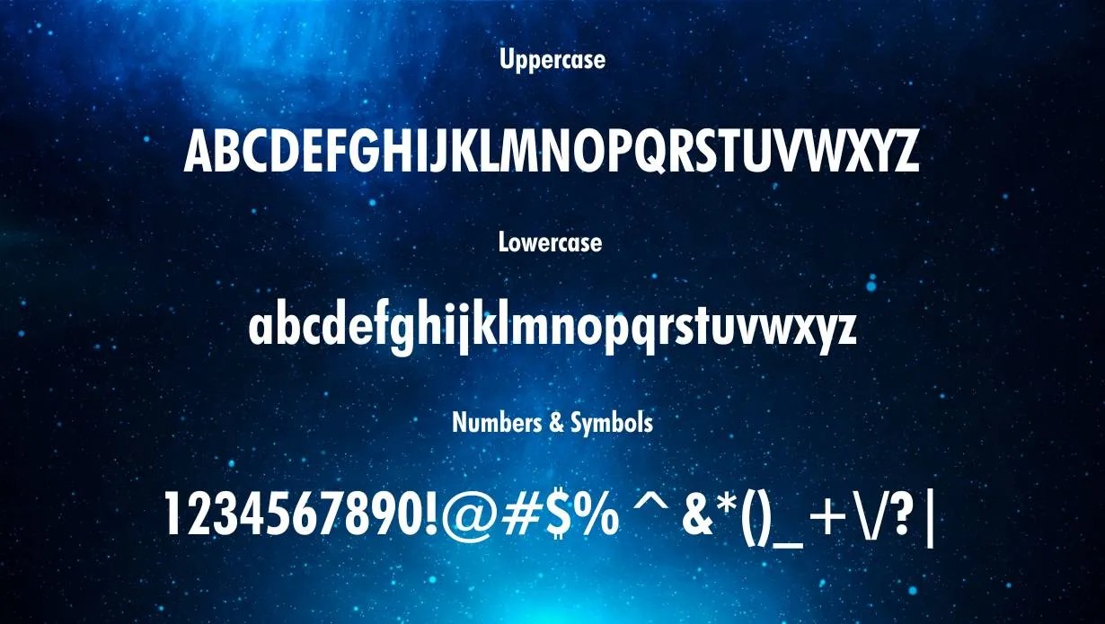 Futura Bold Font Free Download