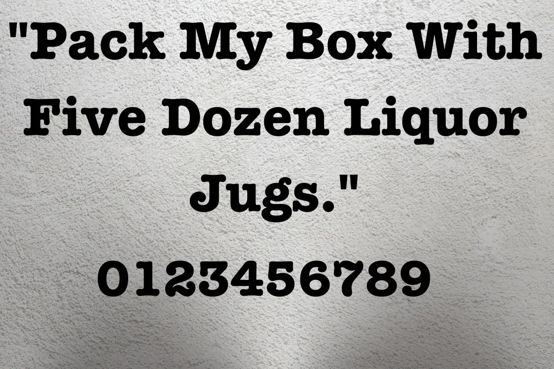 American Typewriter Bold Font Free Download