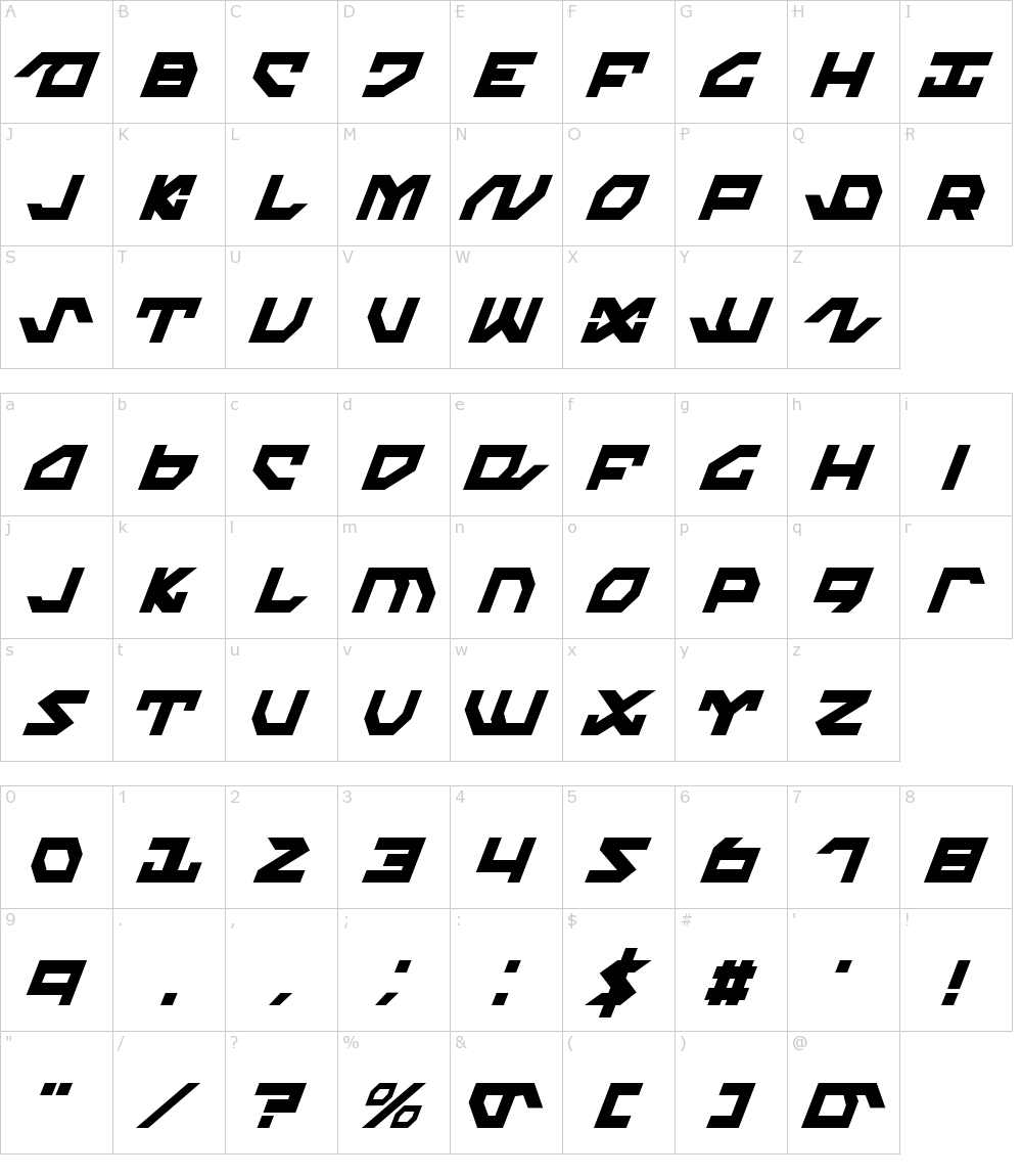 Nightrunner Font Download