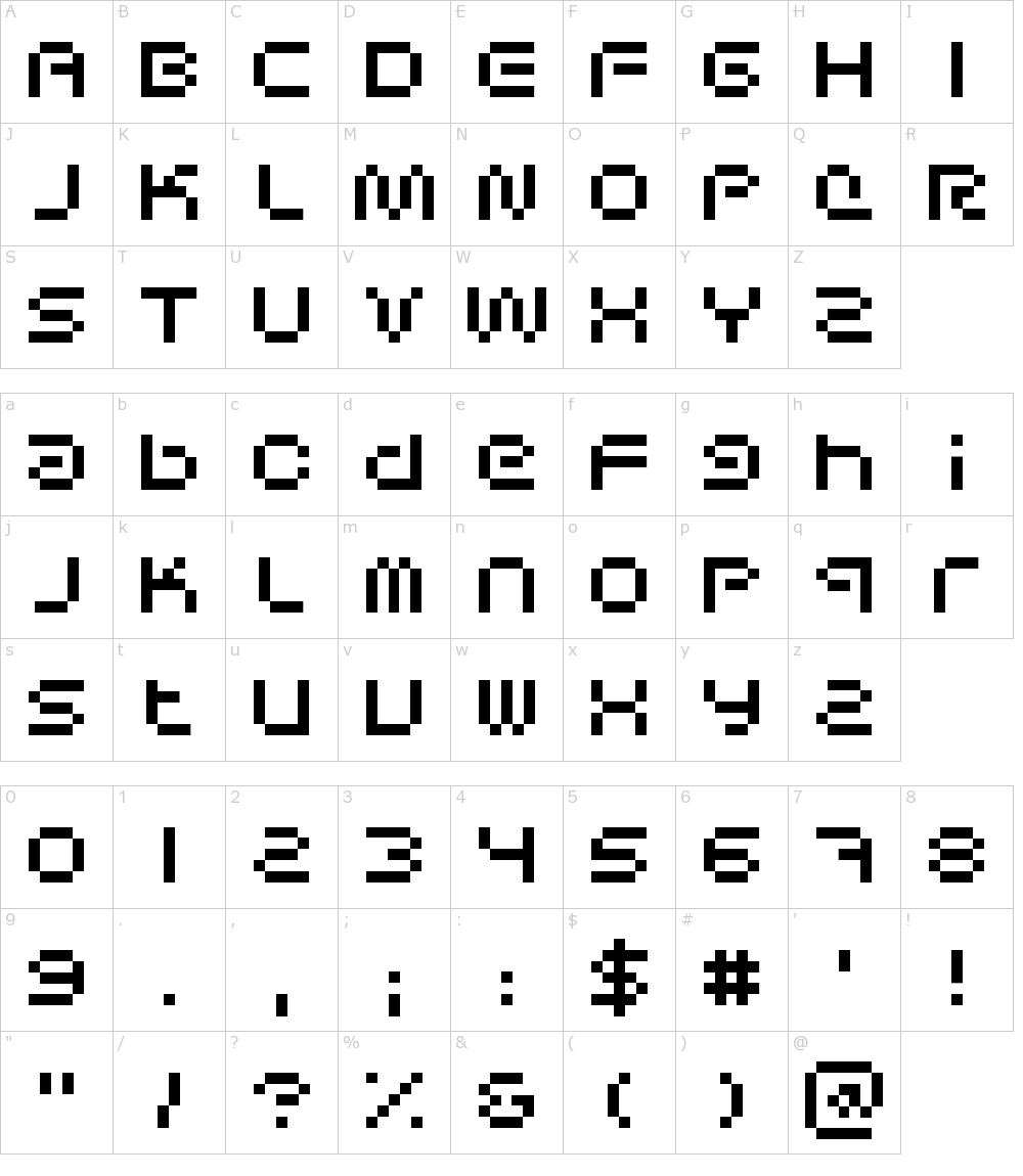 Sci Fied Bitmap Font Download