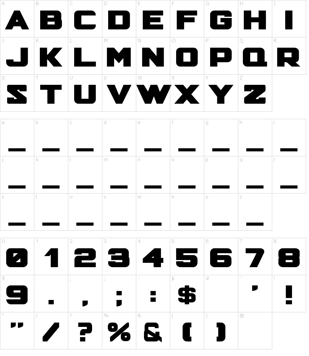 Hunter Squared Font Download