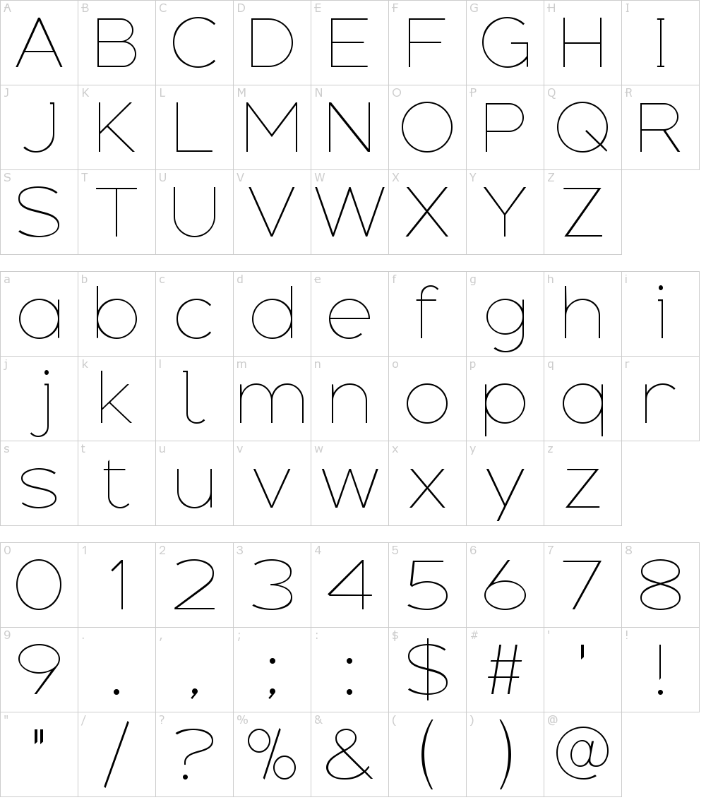 Adequate Extra Light Font Download