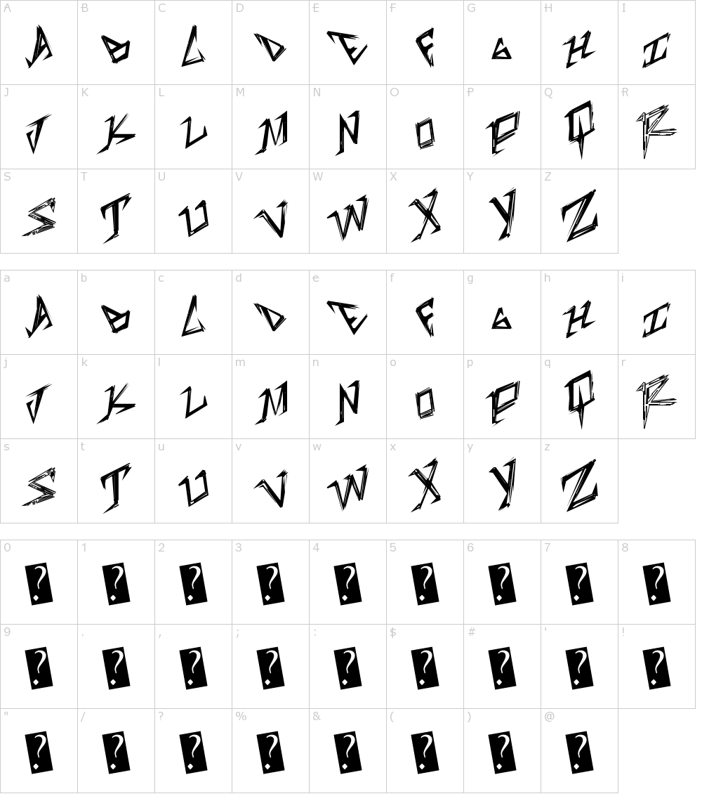 Table Shank Font Download