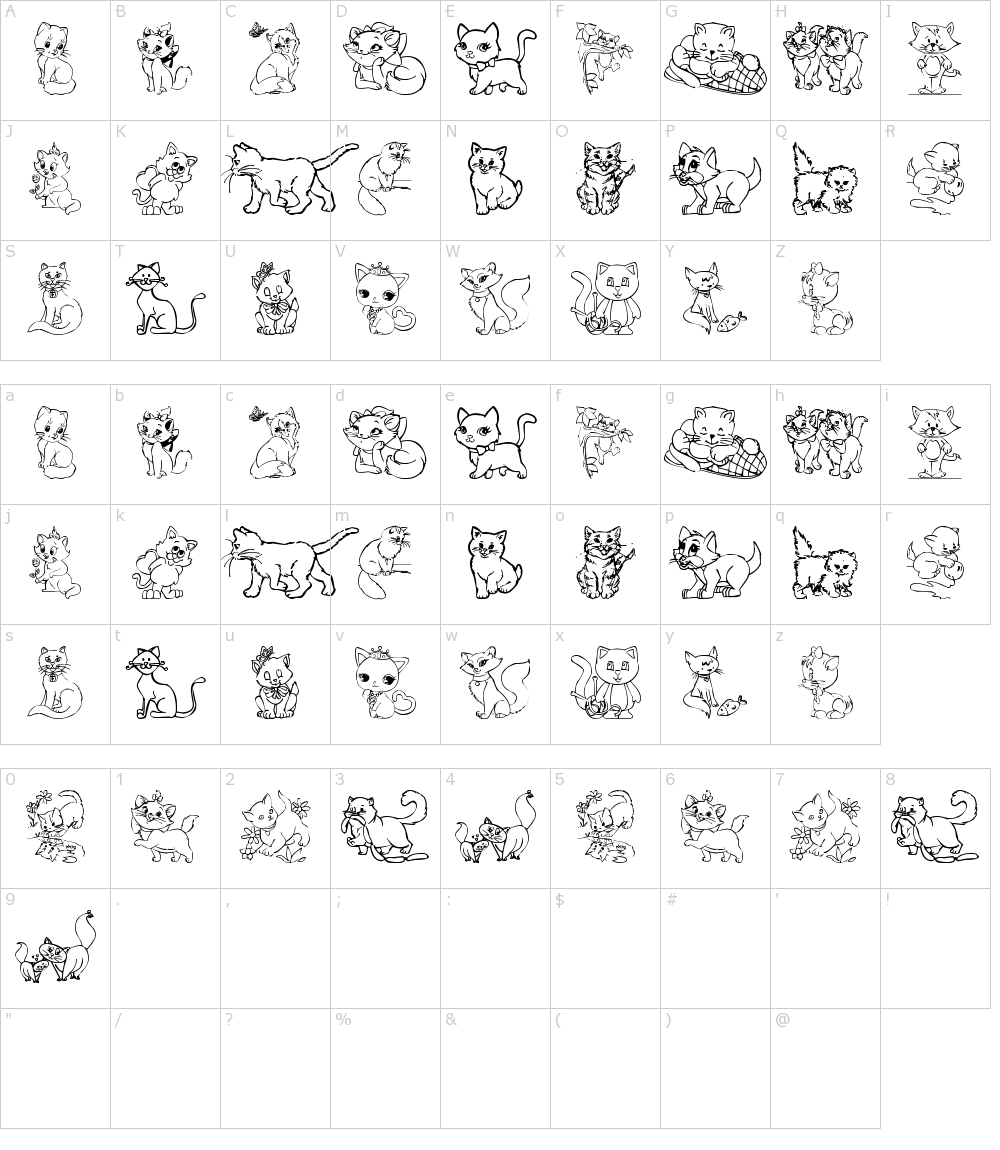 Cats Font Download