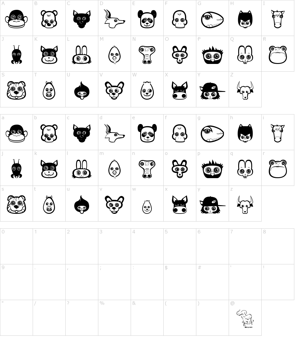 Plastic Pets Font Download