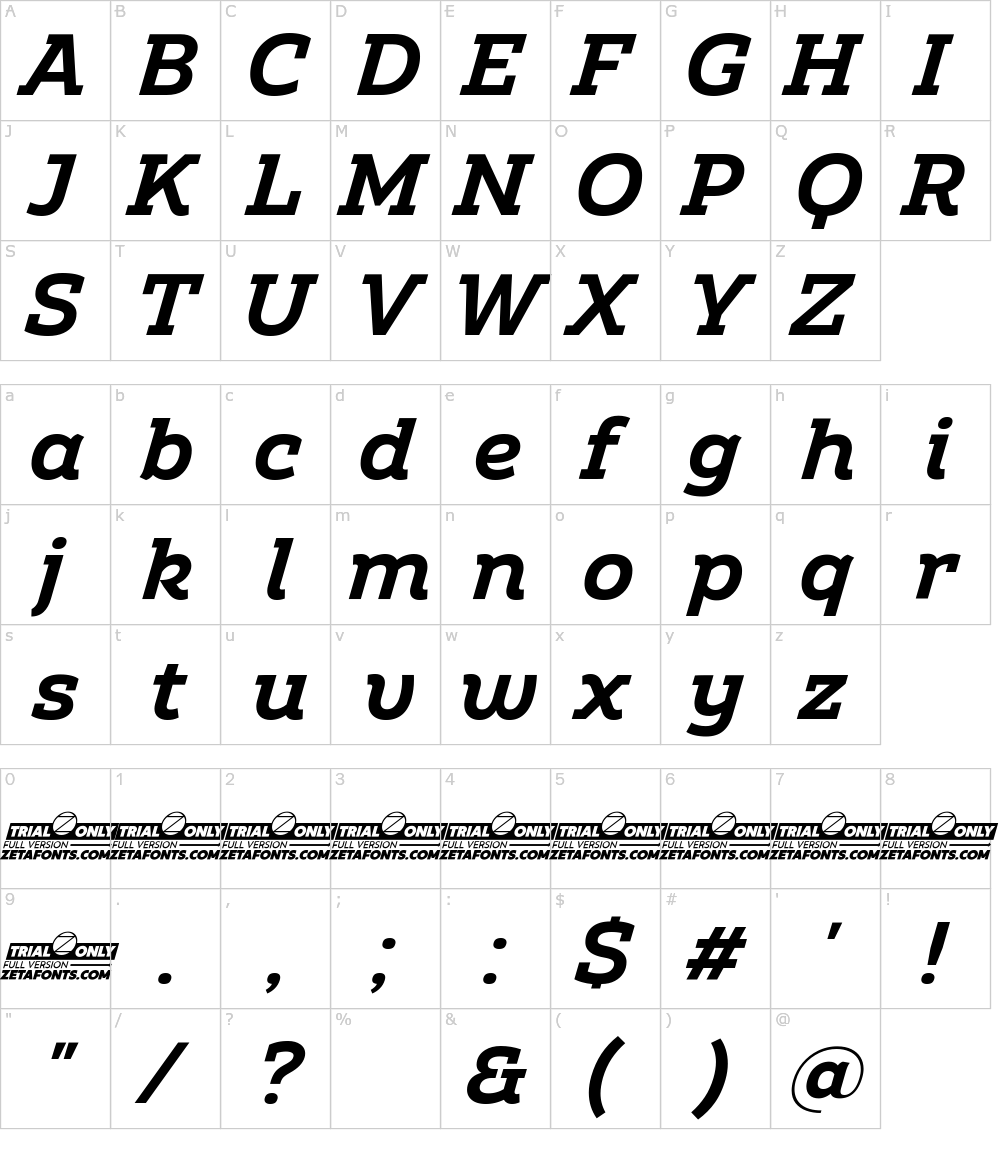 Amazing Slab Font Download