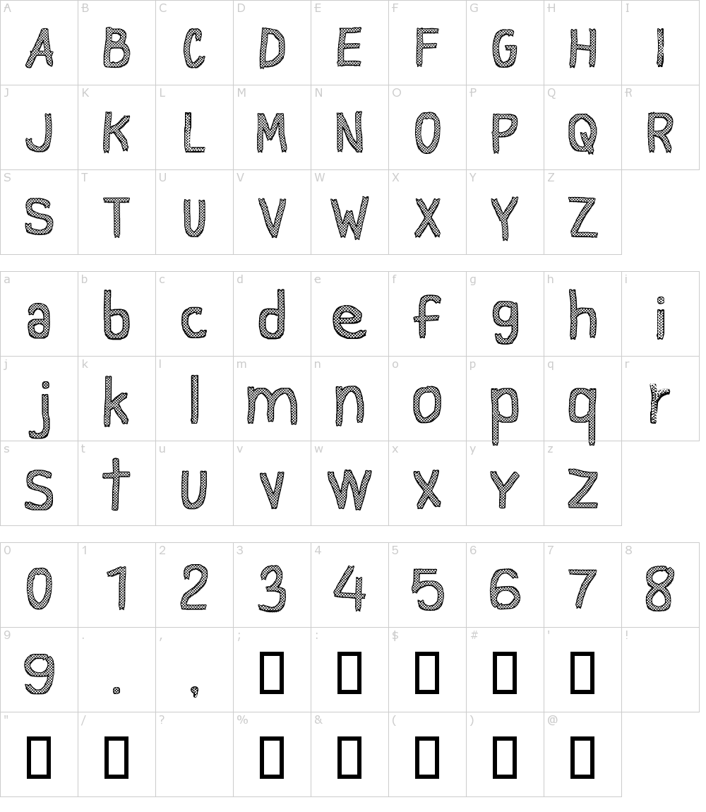 CF Gray Texture Font Download