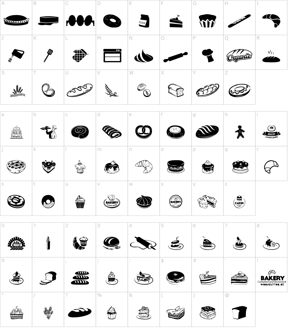 Bakery Font Download