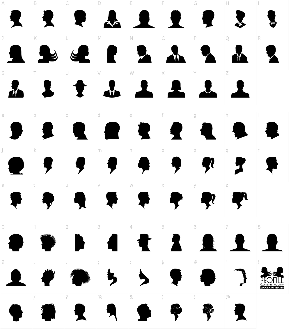 Profile Font Download