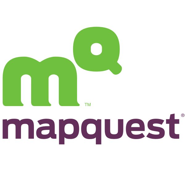 Mapquest Font and Mapquest Logo